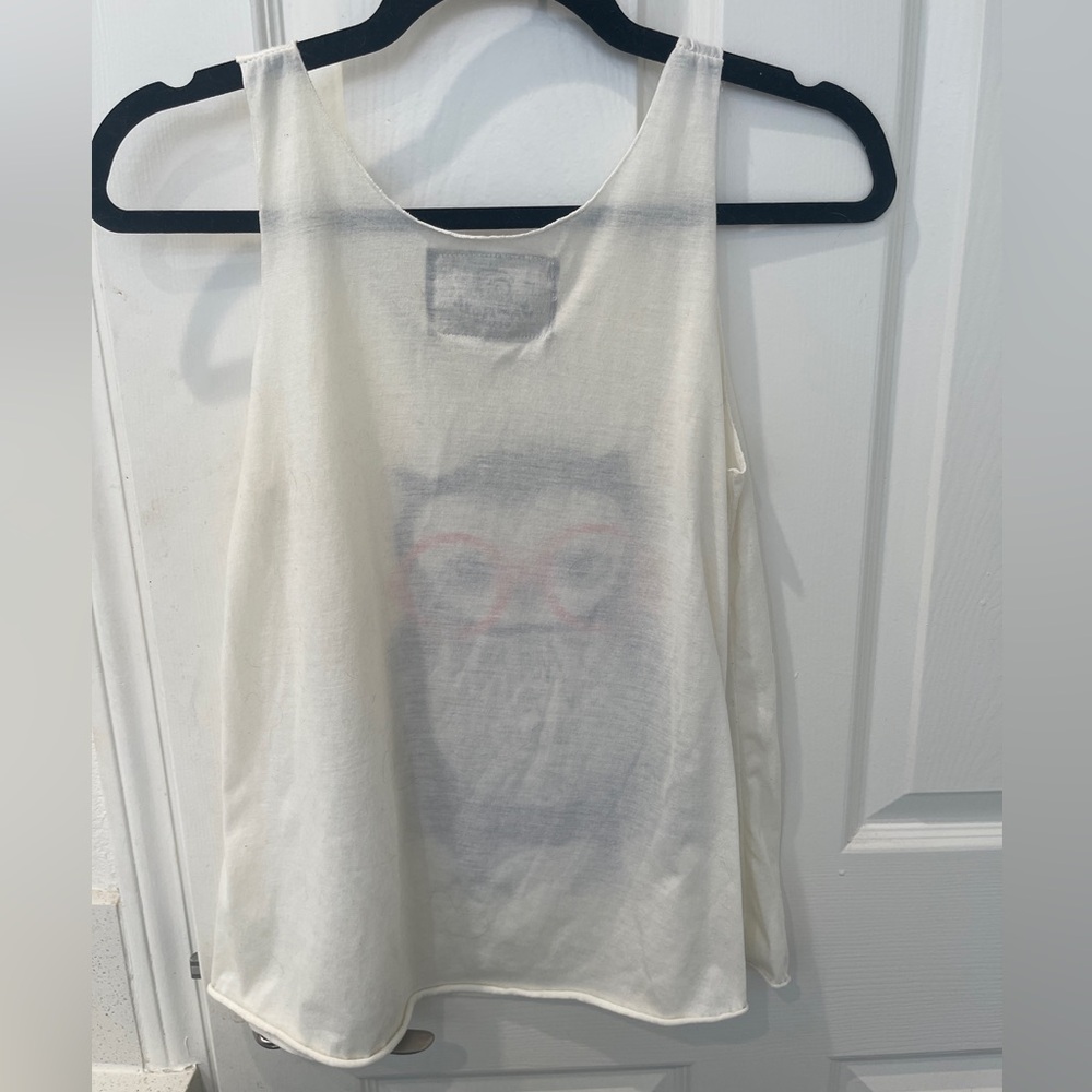 White Owl Graphic Tank - Picture 3 of 5